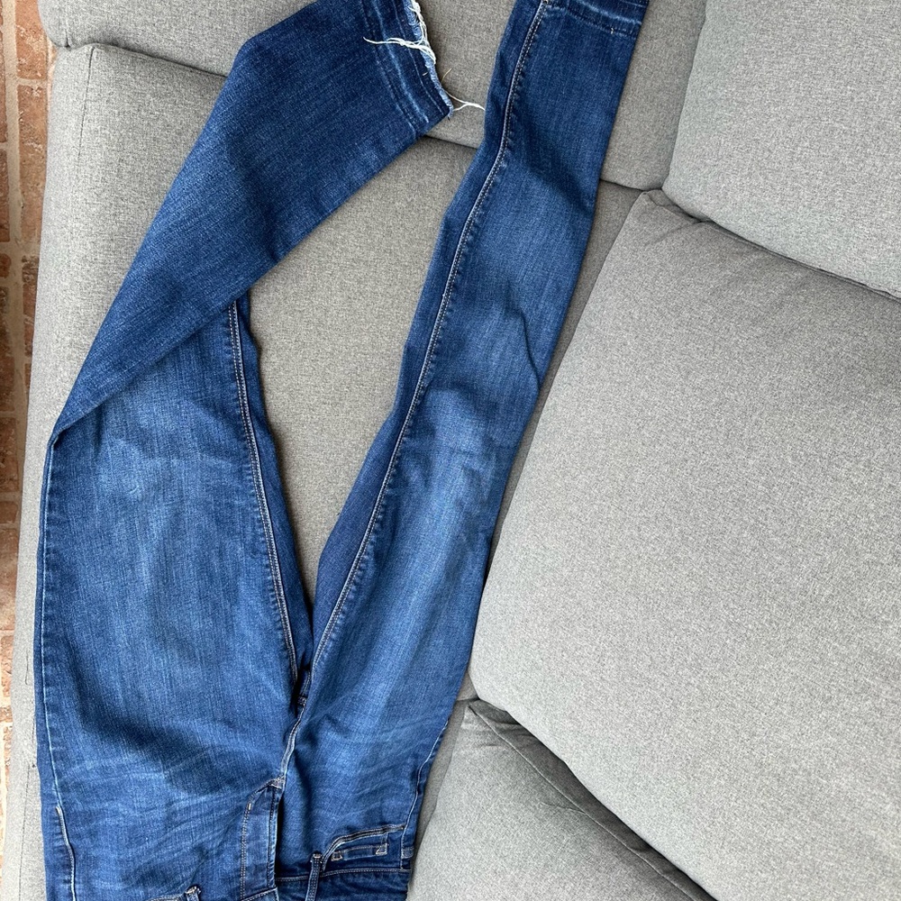 Old Navy rockstar super skinny high-rise jeans stretch size 12